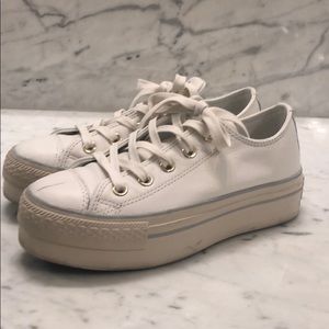 Converse platform sneakers